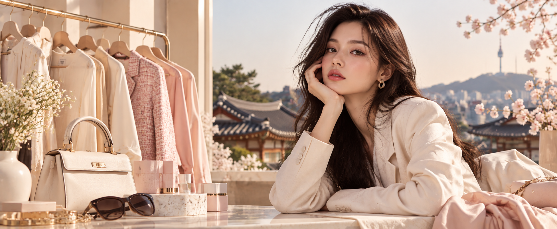 K-패션 에디토리얼 — 서울의 패션과 스타일