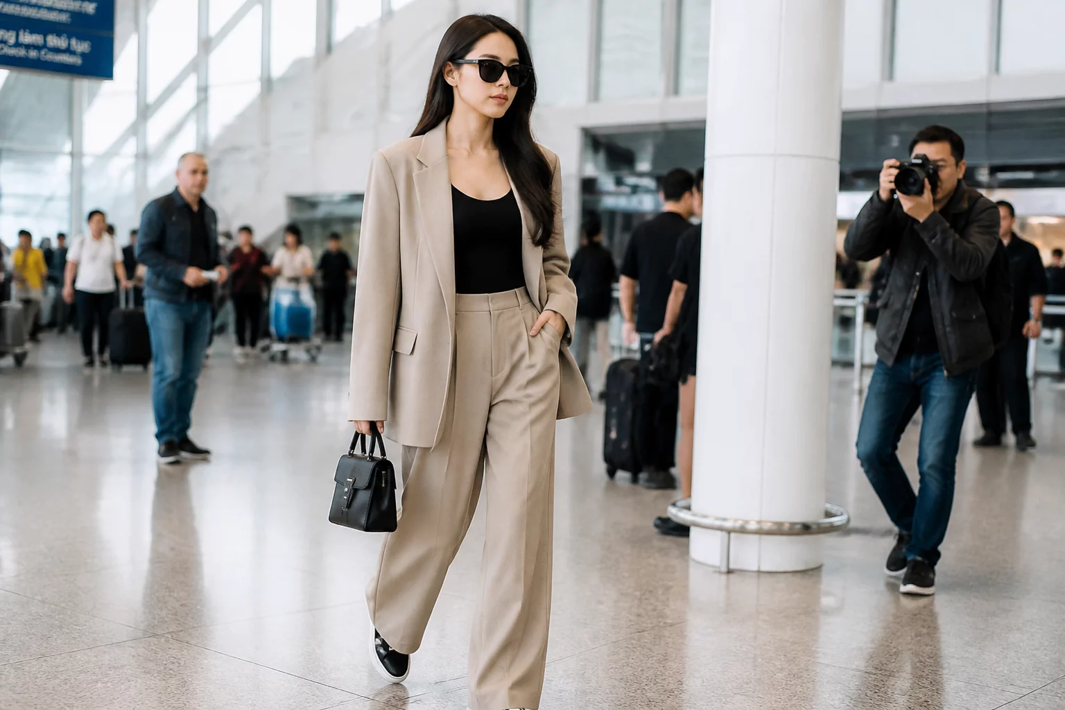 로제의 인천공항 에포트리스 시크룩